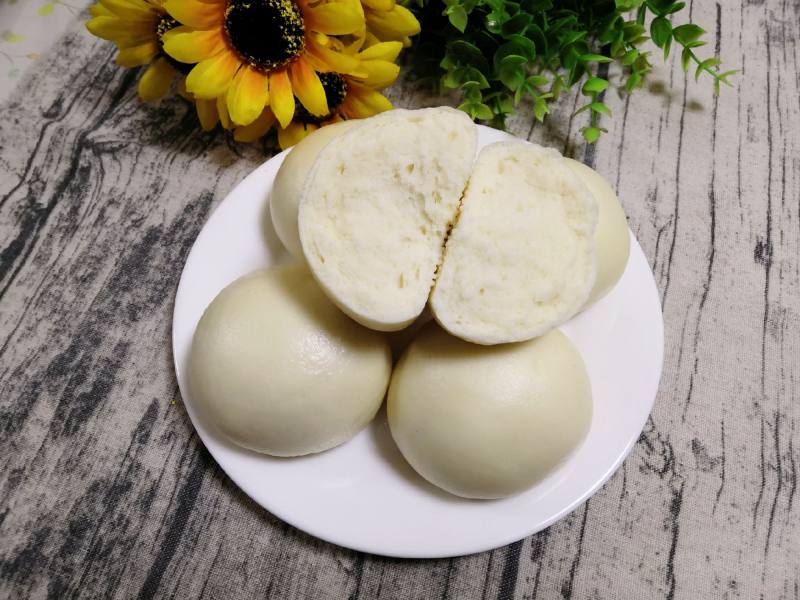 How to Make Smooth Old Dough Steamed Buns Like Baby Skin - Step by Step