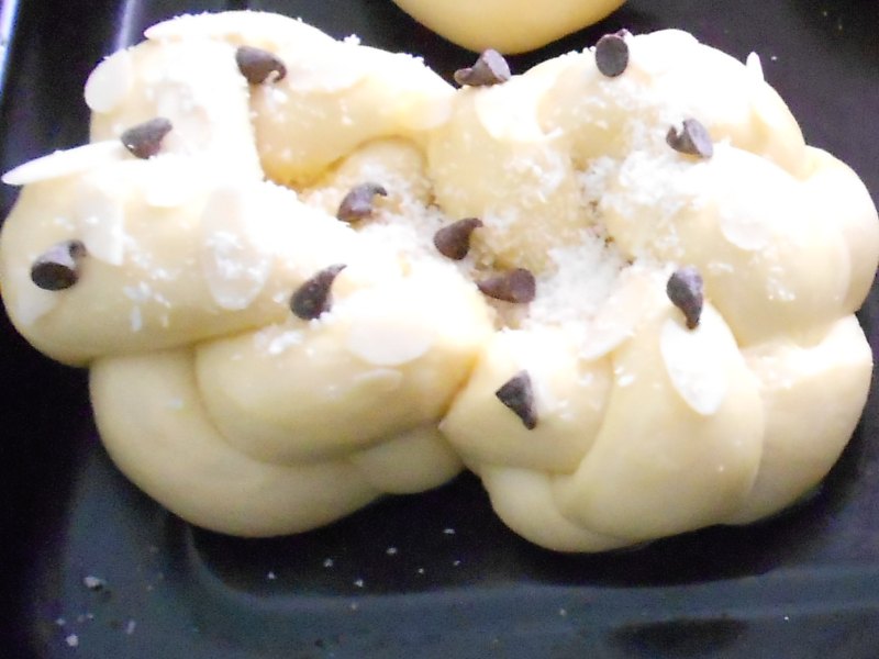 Coconut Bread Making Steps