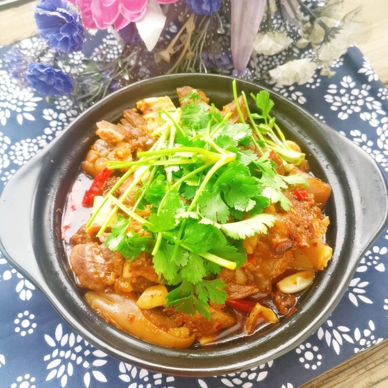 Steps for Cooking Lamb Stewed with White Radish