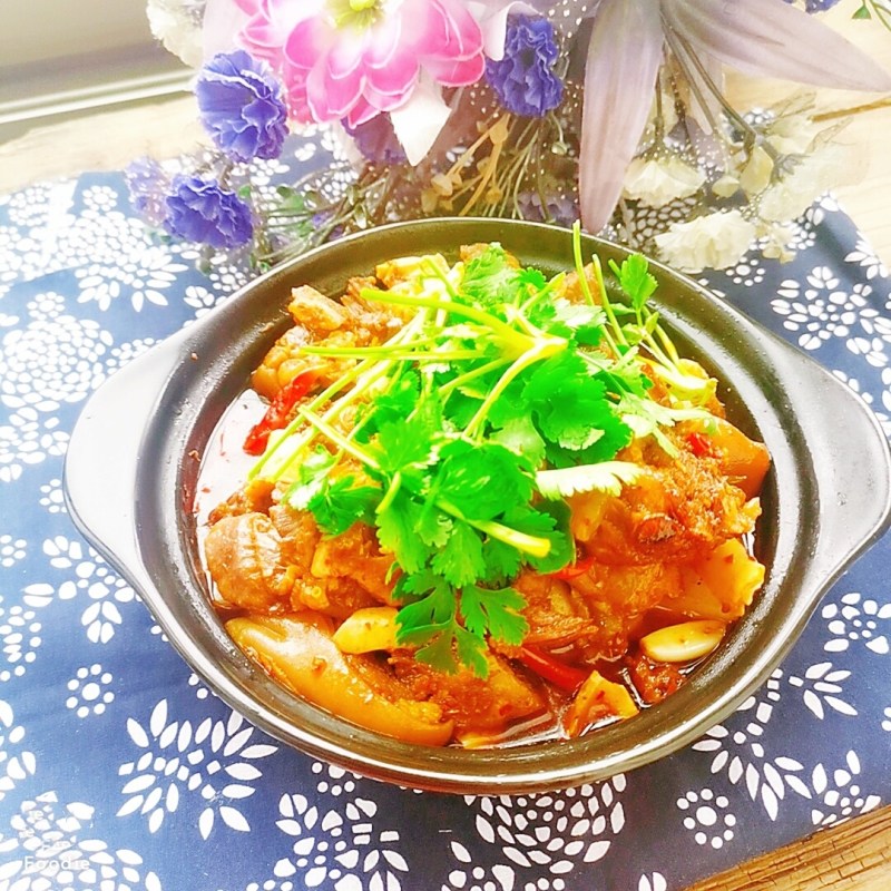 Lamb Stewed with White Radish