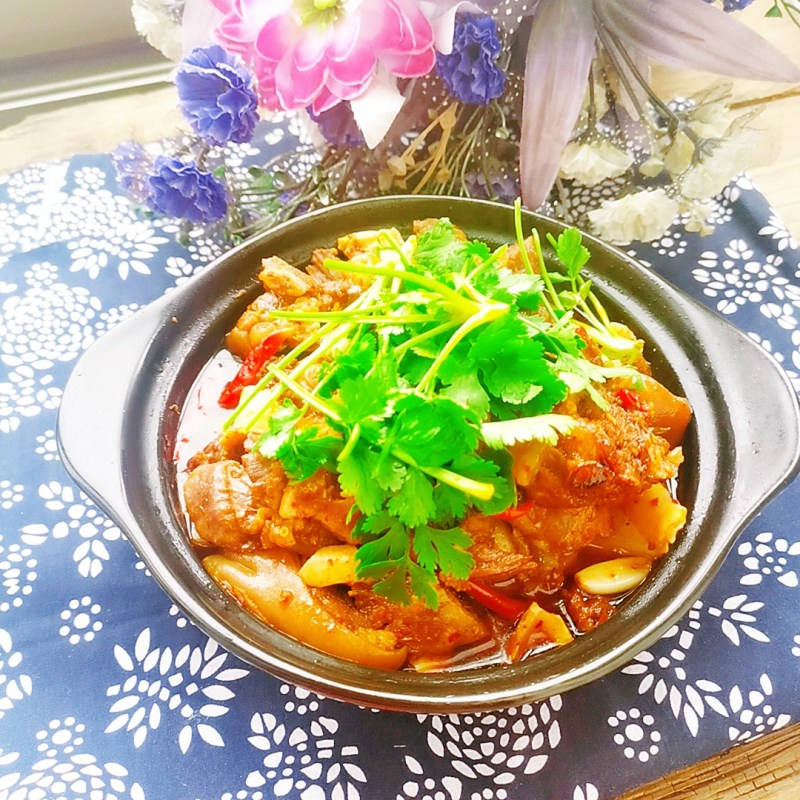 Lamb Stewed with White Radish