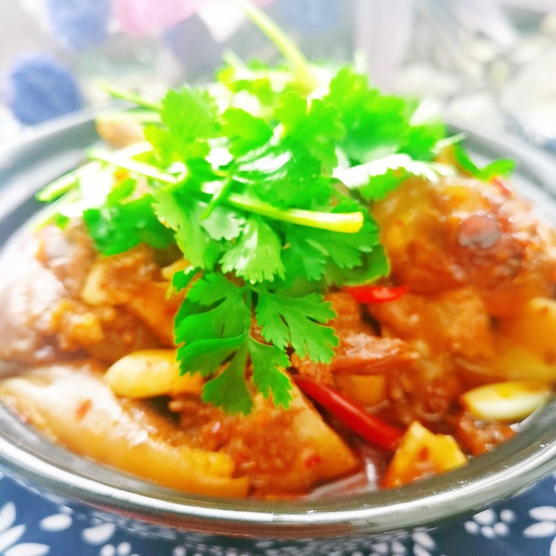 Lamb Stewed with White Radish