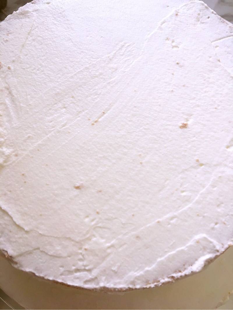 Steps for Making Six-Inch Cake