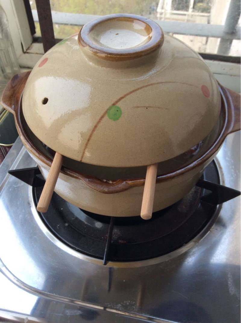 Claypot Porridge - Millet, Fermented Rice, Goji Berry and Lily Porridge Cooking Steps