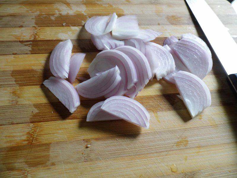 Steps for making Onion Fried Shrimp