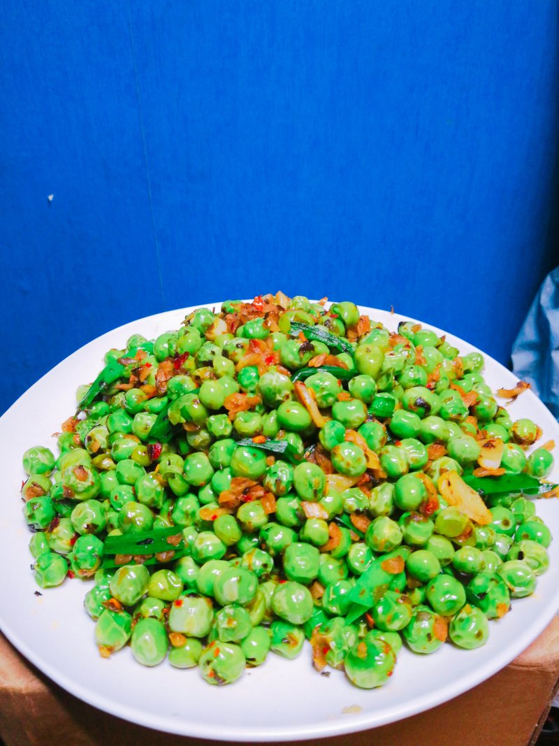 Pickled Vegetable and Pea Stir-Fry