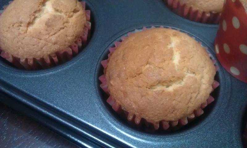 Steps for Making Peanut Butter Muffins