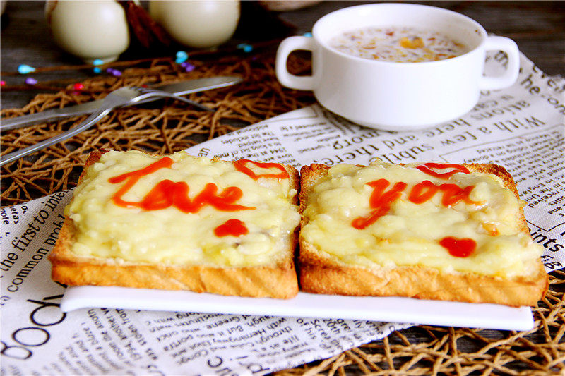 Cheese Durian Toast