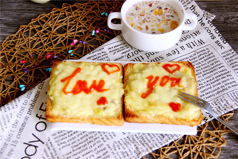 Cheese Durian Toast