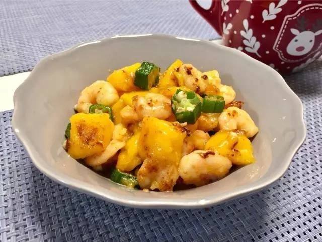 Mango Shrimp Stir Fry