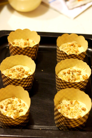 Step-by-Step Instructions for Pine Nut Walnut Muffins