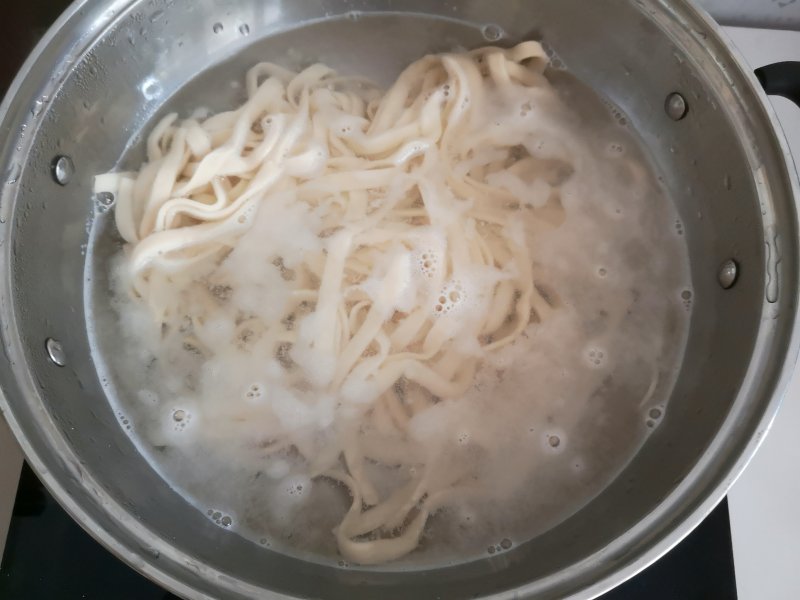 Steps for making Beef Handmade Noodles