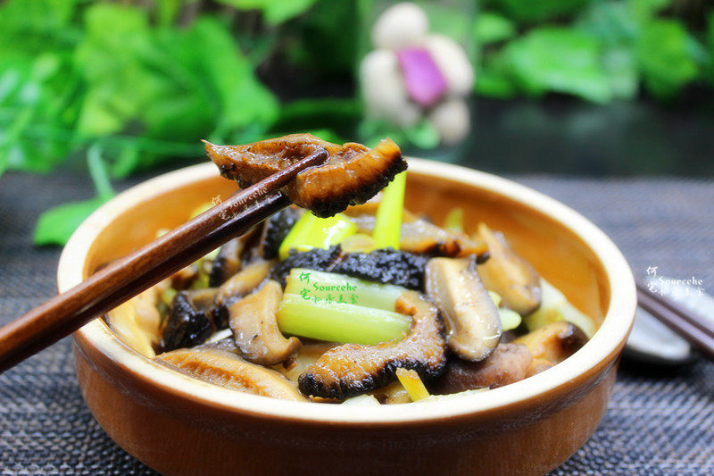 Sautéed Red Ginseng with Sesame Oil