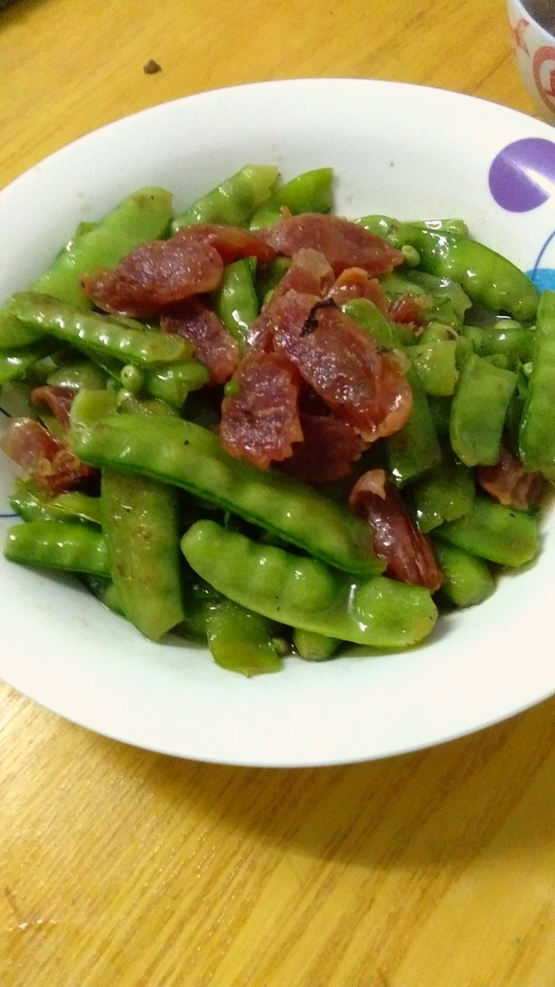 How to Stir-Fry - Green Beans with Chinese Sausage