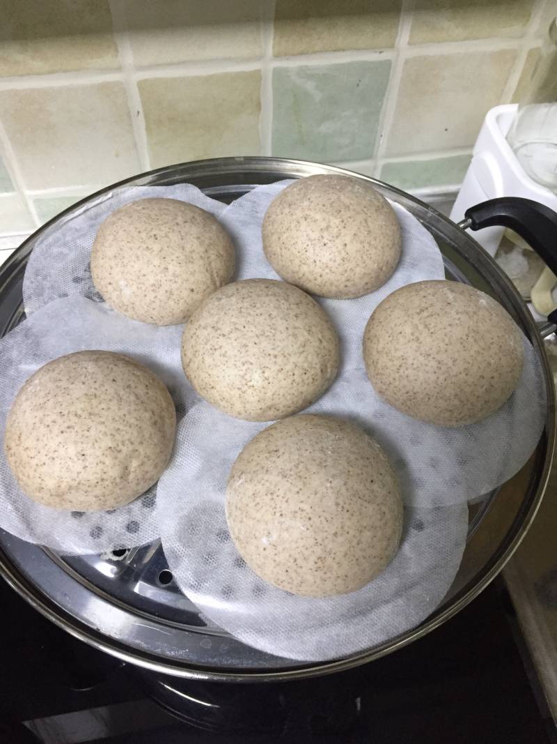 Steps for Making Whole Wheat Bran Steamed Buns