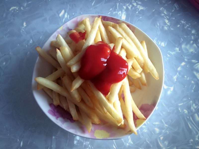 French Fries Making Steps