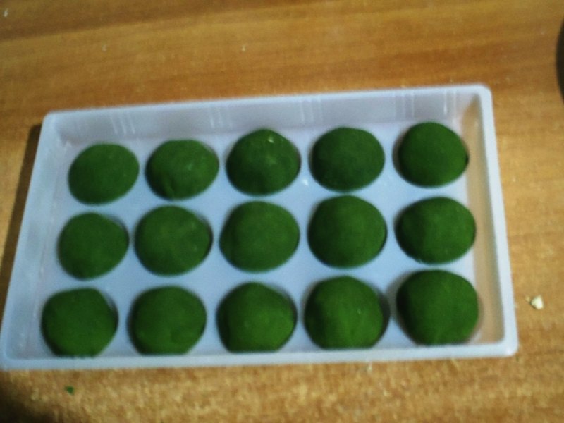 Steps to Make Green Tea Tangyuan