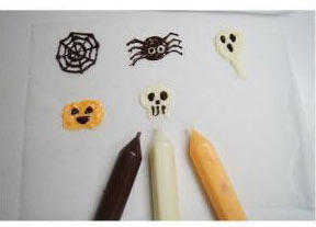 Steps for making Pumpkin Mini Cakes