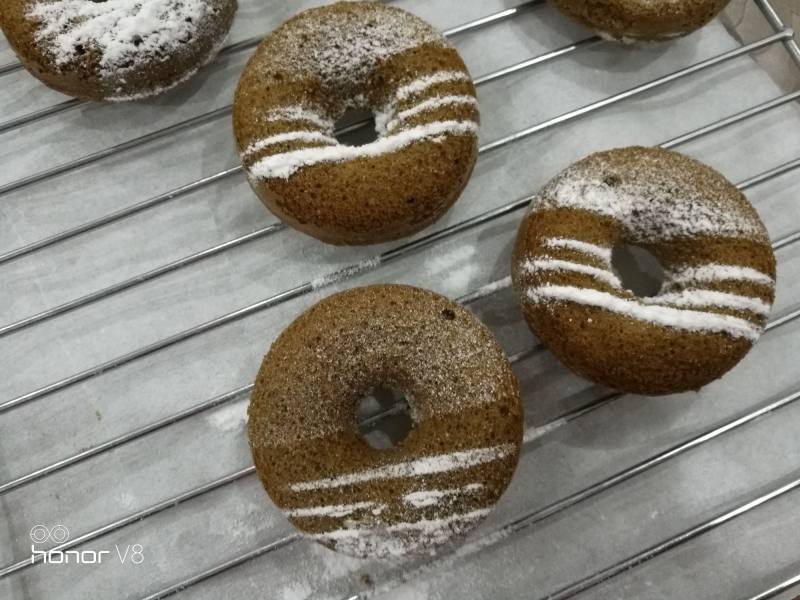 Cocoa Donuts Making Steps