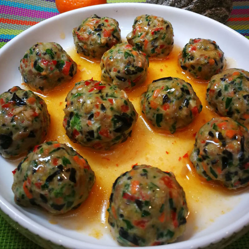 Five-color Meatballs