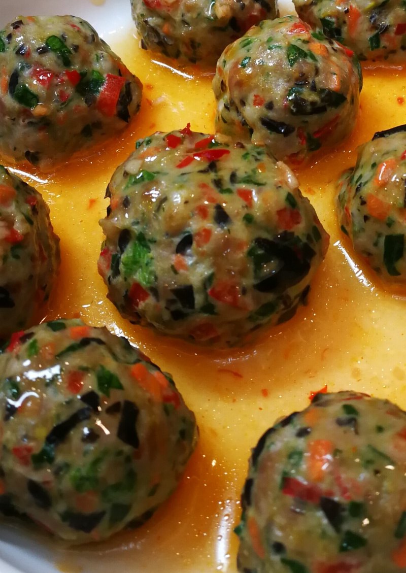 Five-color Meatballs