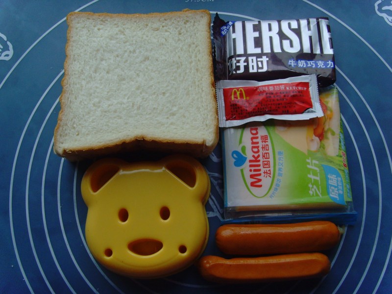 Bear Sandwich Making Steps