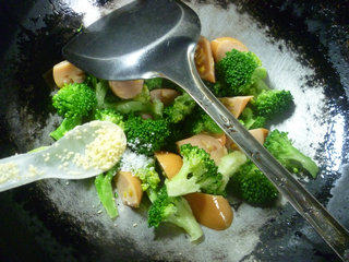 Steps to Cook Corn Sausage Stir-Fried Broccoli