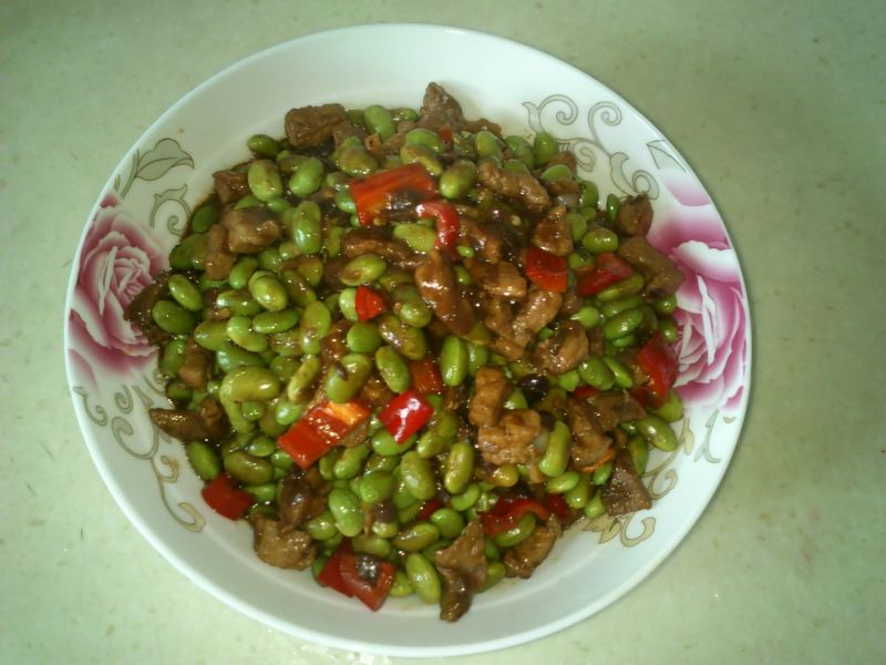 Summer Specialty Dish - Edamame with Mixed Sauce