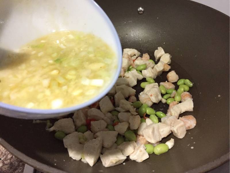 Steps to Cook Chicken with Shrimp