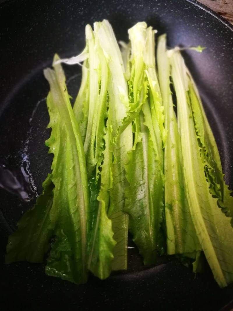 Steps for cooking Braised Oil Wheatgrass ~ <Quick and Easy Vegetarian Dish>