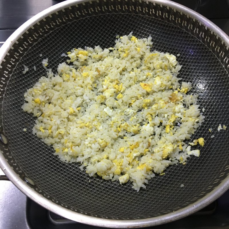 Steps to Make Pickled Vegetable and Egg Fried Rice