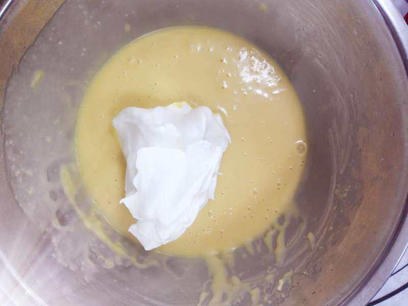 Steps for making Japanese Cotton Cake
