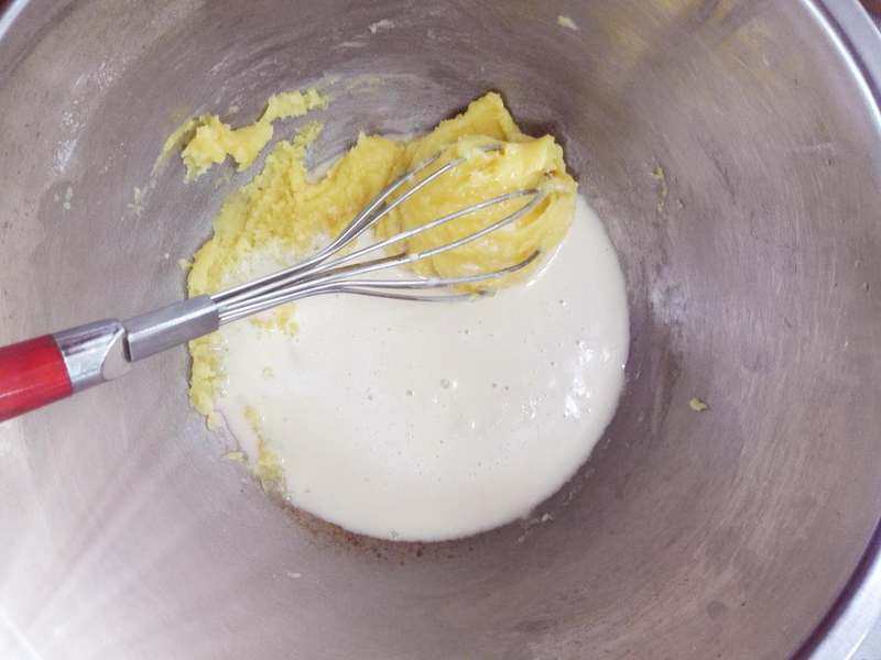 Steps for making Japanese Cotton Cake