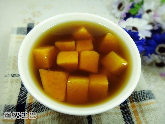 Sweet Potato Soup with Brown Sugar