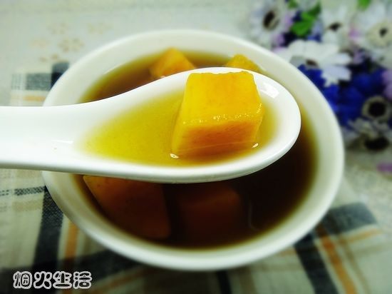 Sweet Potato Soup with Brown Sugar