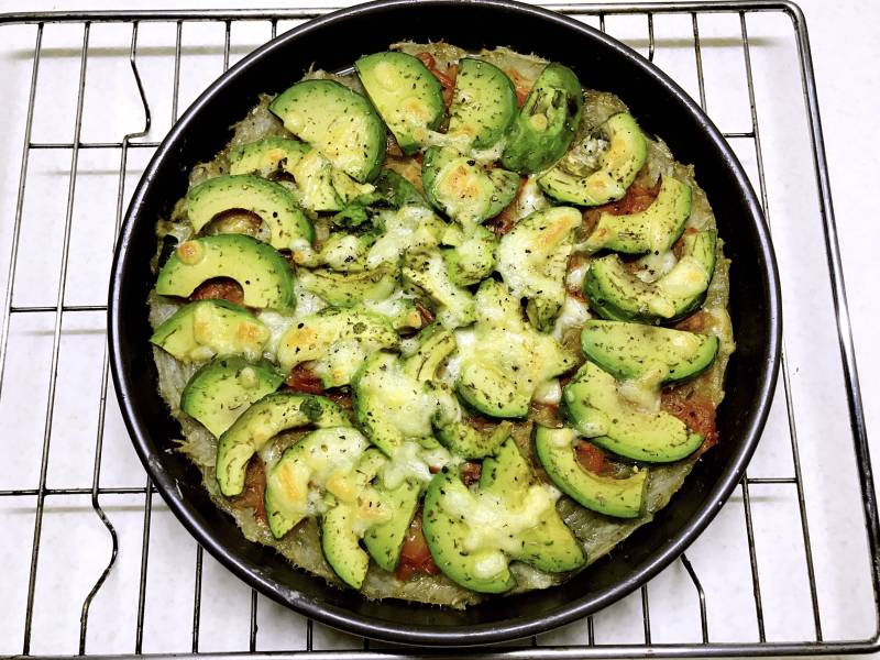 Avocado Potato Pizza