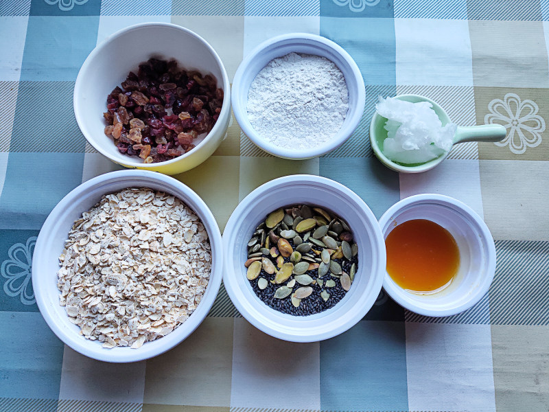 Steps for Making Air Fryer Baked Oatmeal Cookies