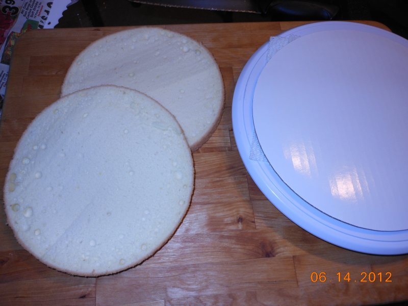 Father's Day - Taro Fruit Cake Making Steps