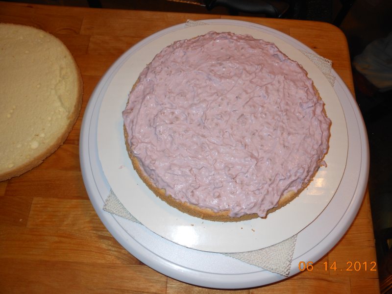 Father's Day - Taro Fruit Cake Making Steps