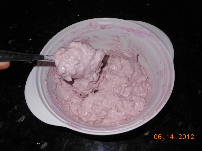 Father's Day - Taro Fruit Cake Making Steps