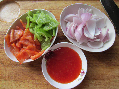 Steps for Making Sweet and Spicy Sauce Squid