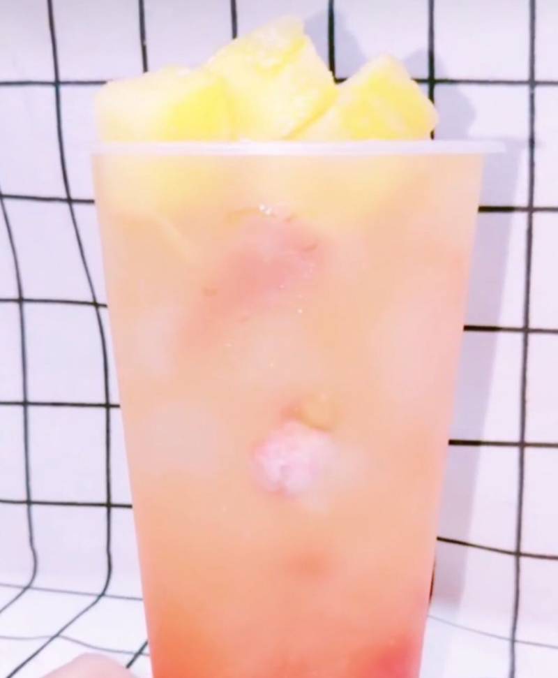 Pineapple Pearl Milk Tea