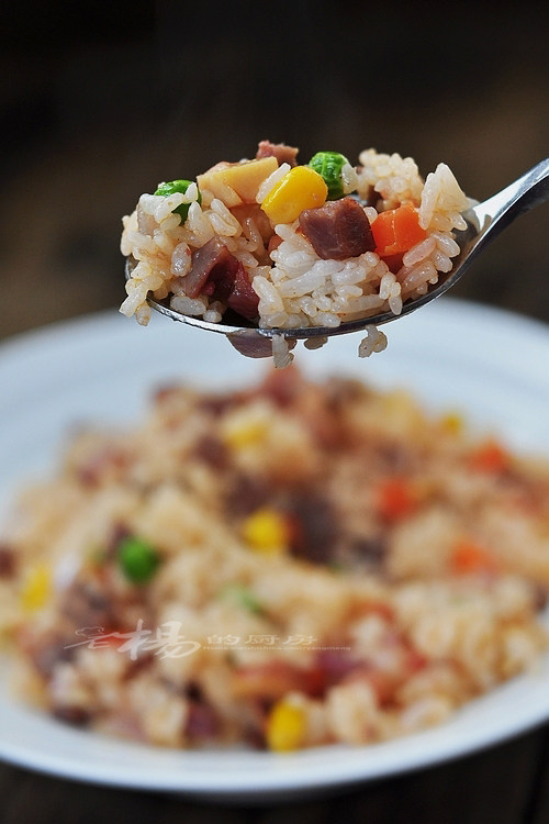 Char Siu Double Combo Fried Rice