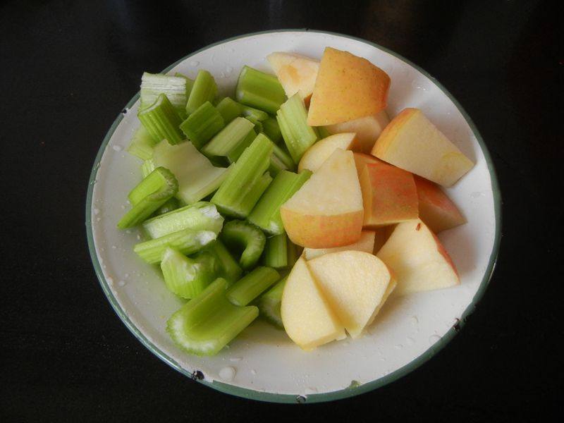 Celery Apple Juice Cooking Steps