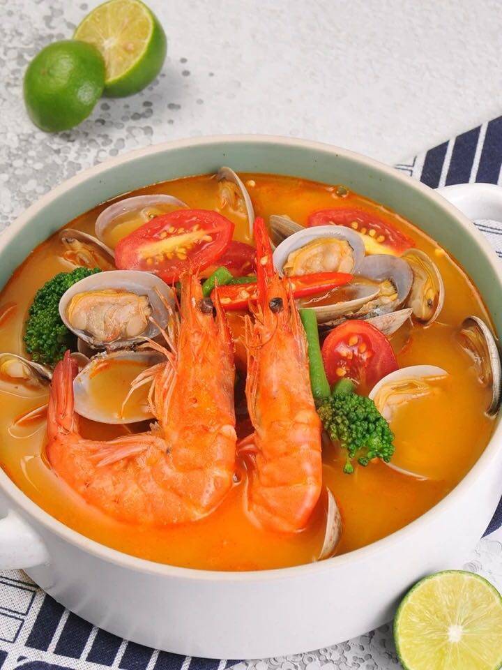 Thai Tom Yum Sour and Spicy Flavor