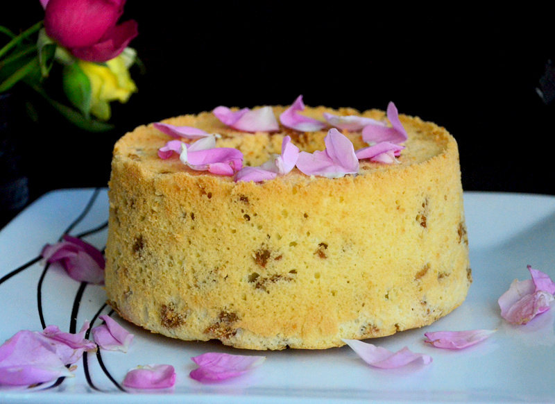 Rose Fresh Flower Cake