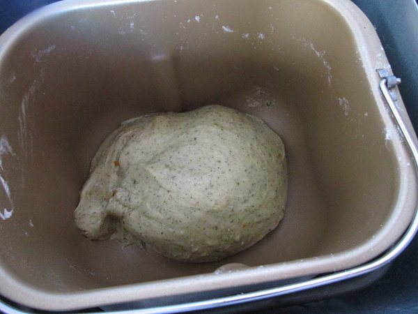 Steps for Making Pumpkin Seed Bread