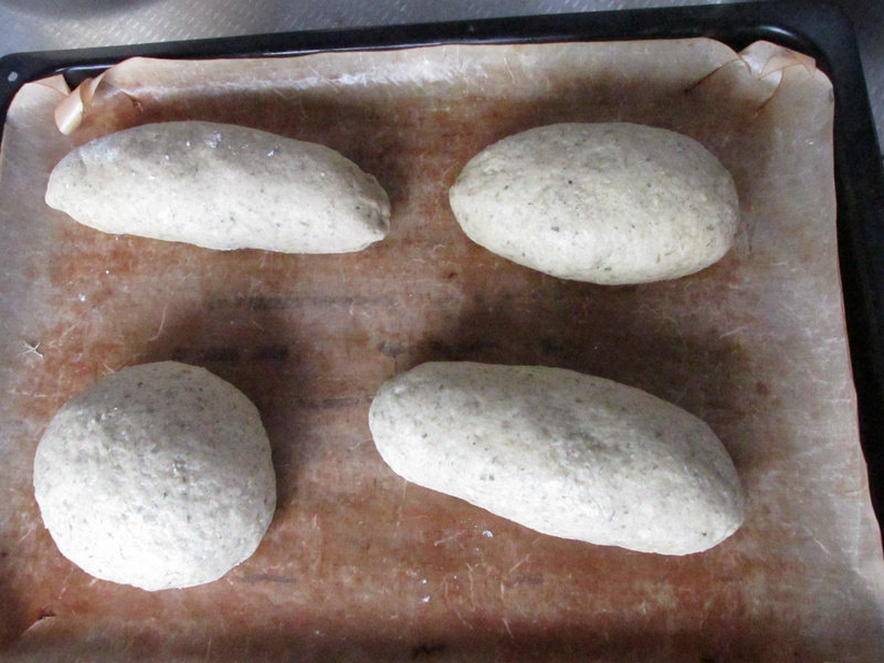 Steps for Making Pumpkin Seed Bread