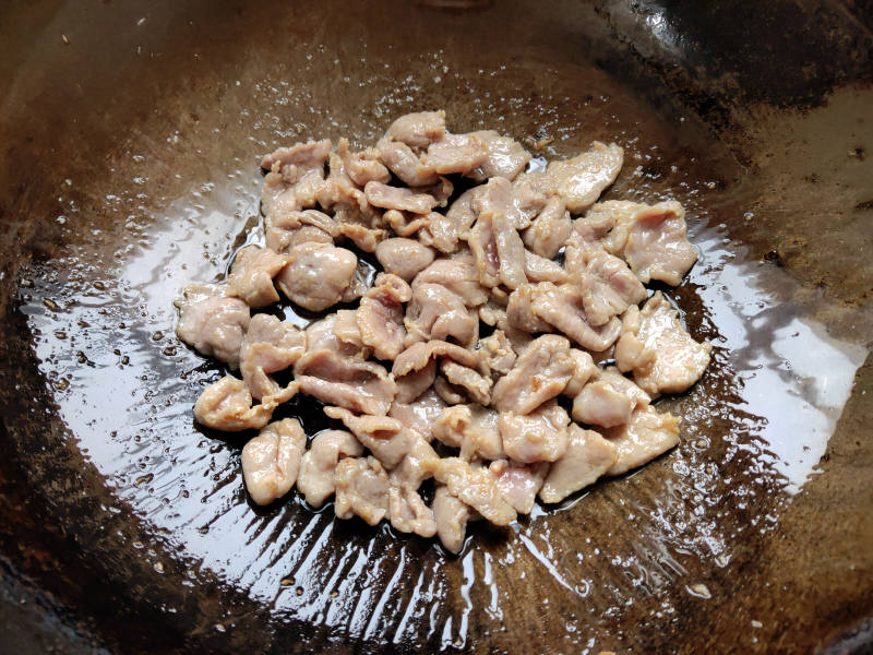 Sour Cabbage Stir-Fried Pork Slices Steps