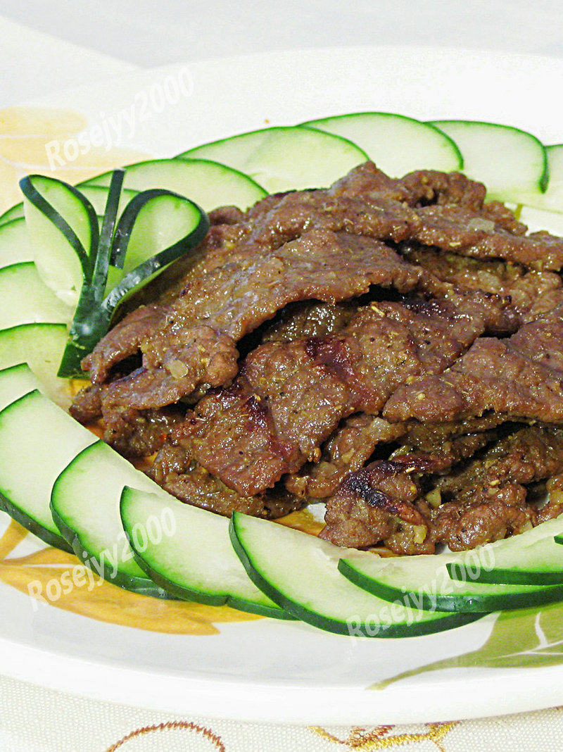 Sha Cha Beef Strips